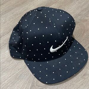 Nike Black Polka Dot Cap